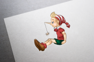 логотип-дополнение к логотипу Пиццерии