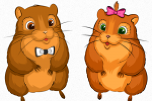 Отрисовка персонажей для сайта об похудении