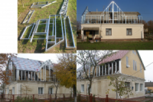 ЛСТК, (ЛМК), надстройка мансардного этажа