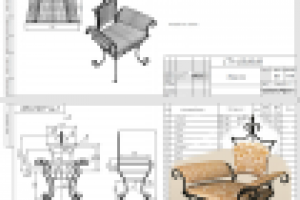 Кованная мебель, кресло