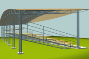 Крытая трибуна