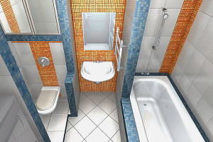 Эскиз ванной комнаты