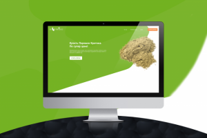 Landing page по продаже "Кратона"