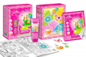 Набор косметики подарочный «Волшебные трафареты» Маленькая фея