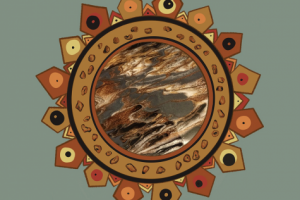 Стилизованное солнце