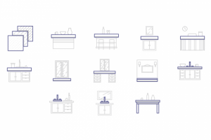 Иконки для сайта каменных столешниц