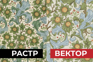 Бесшовный паттерн в векторе