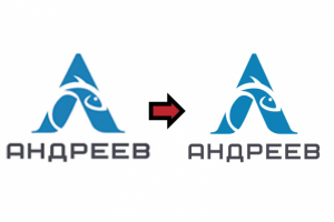 Отрисовка логотипа в вектор