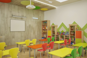 Дизайн проект детский сад, включая раздел "отделочные работы"