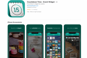 Countdown Time - Event Widget