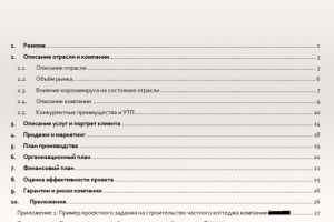 Бизнес-план