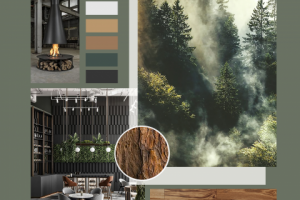 Ресторан в лесу