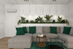 Гостиная в частном доме