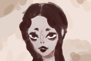 Портрет, аниме, стиль, художник, рисование, дешевые работы.