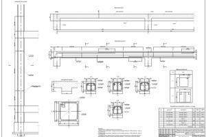 Расчет и конструирование колонн и ригелей в ТЦ.