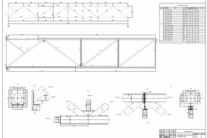 Расчет и конструирование фермы в пром.здании