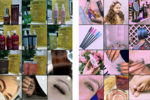 До/после визуала салона красоты