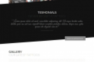 Тату студия (Landing Page)