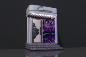 Эскизные поиски входной группы для студии загара.