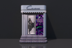 Эскизные поиски входной группы для студии загара.