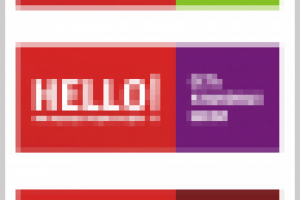 Варианты логотипа для школы HELLO!