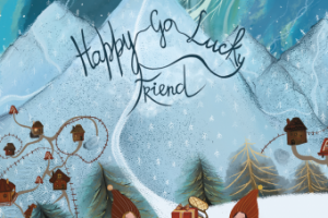 Открытка другу