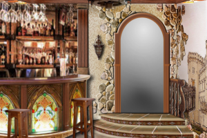 Интерьер ресторана. Чешский зал