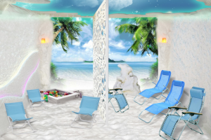 Интерьер "соляной пещеры"