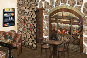 Интерьер ресторана. Болгарский зал