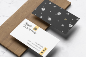 Визитки для цветочного салона