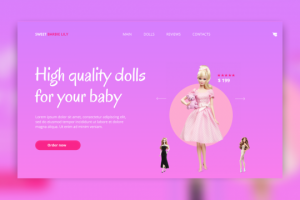 Сайт кукл Барби "Dolly"