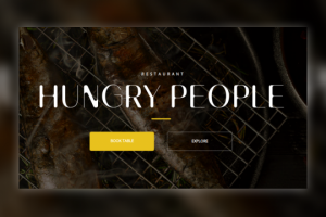 Сайт под ключ "Hungry people"