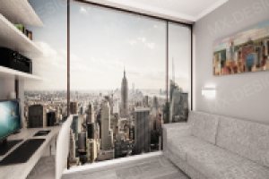 Дизайн проект частной квартиры в Коптевском проезде