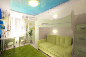 Дизайн проект частной квартиры в г. Московский