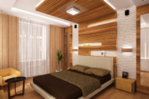 Дизайн проект Таун-хауса. Спальня