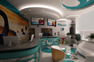 Дизайн проект приемного пункта химчистки Диана