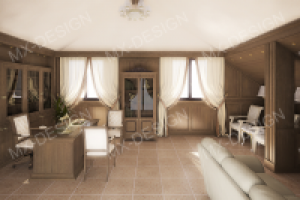 Кабинет в частном доме