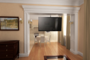 Квартира на Тверской. Гостиная