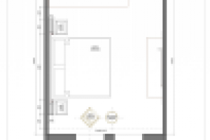 Квартира на тверской. План спальни