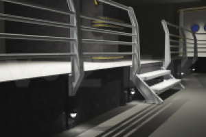 Проект интерьера дискотеки для Дворца Республики, г. Минск.