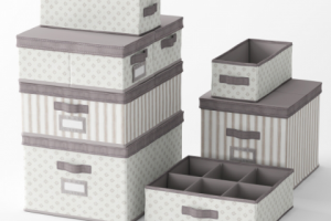 3д модель коробок Икеа для сайта