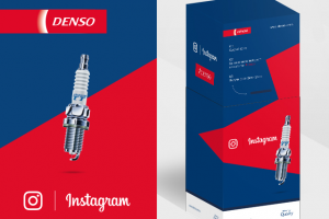 Брендирование instagram-будки для DENSO