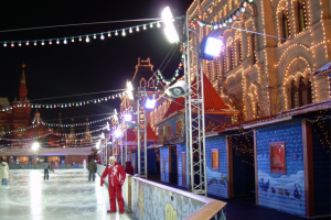 Каток на Красной площади