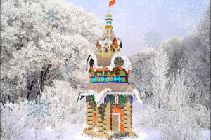 Зимний теремок деда Мороза