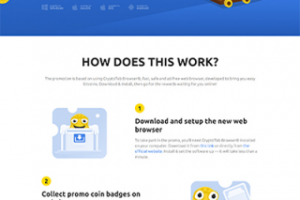 Лендинг  «Crazy Сoin»