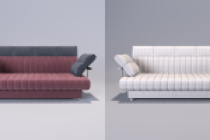 3d модель дивана 001