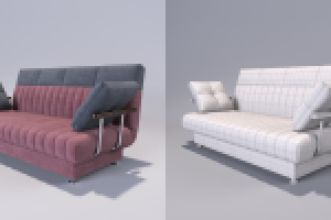 3d модель дивана 002