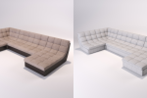 3d модель дивана 003