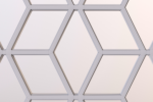 Декоративная решетка edges