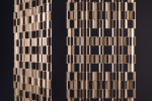 Декоративная панель из металла